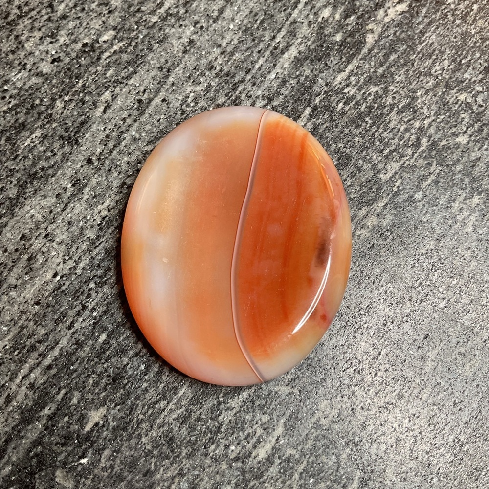 Lovely Carnelian Worry Stone